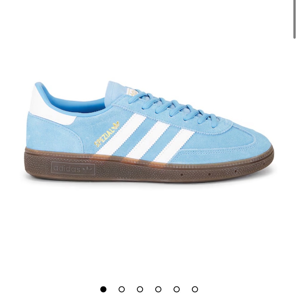 Adidas Men's Light Blue Spezial Sneakers